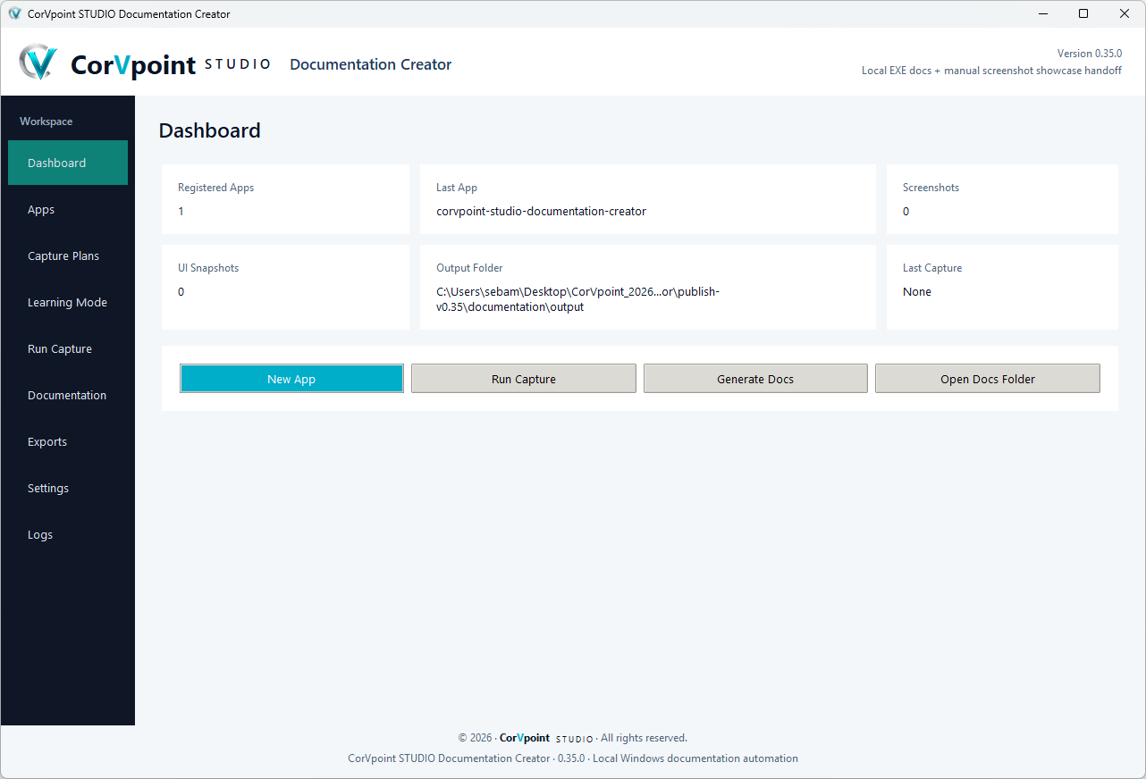 Documentation Creator screenshot 01