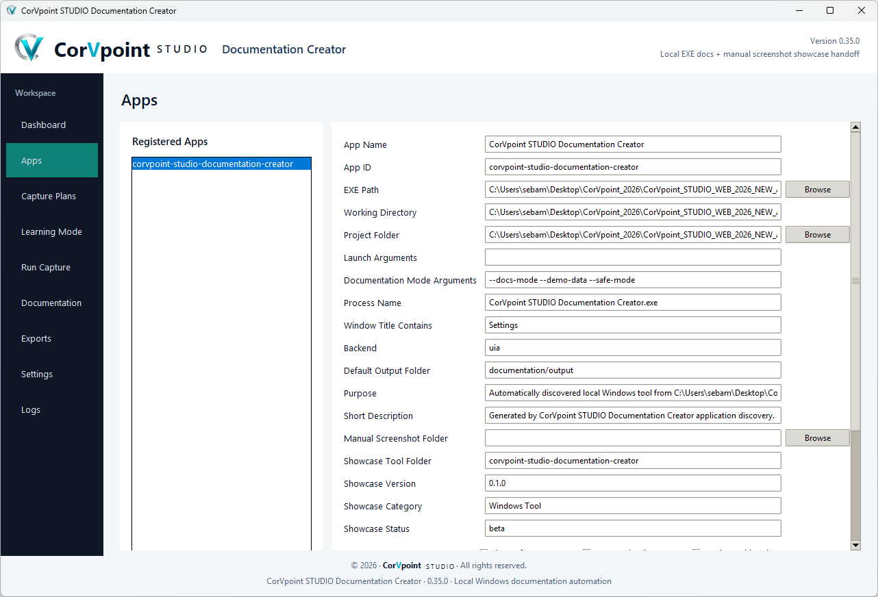 Documentation Creator screenshot 02