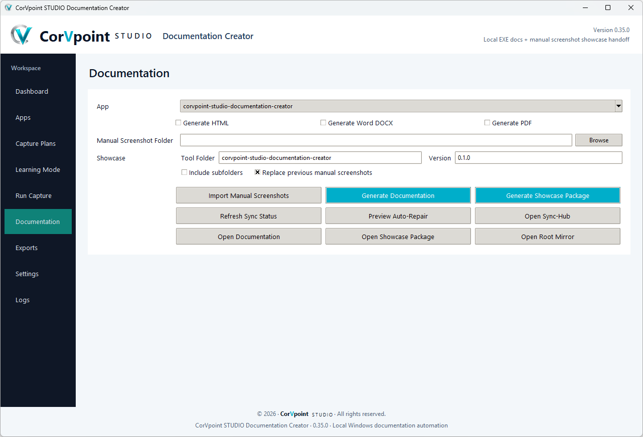 Documentation Creator screenshot 06