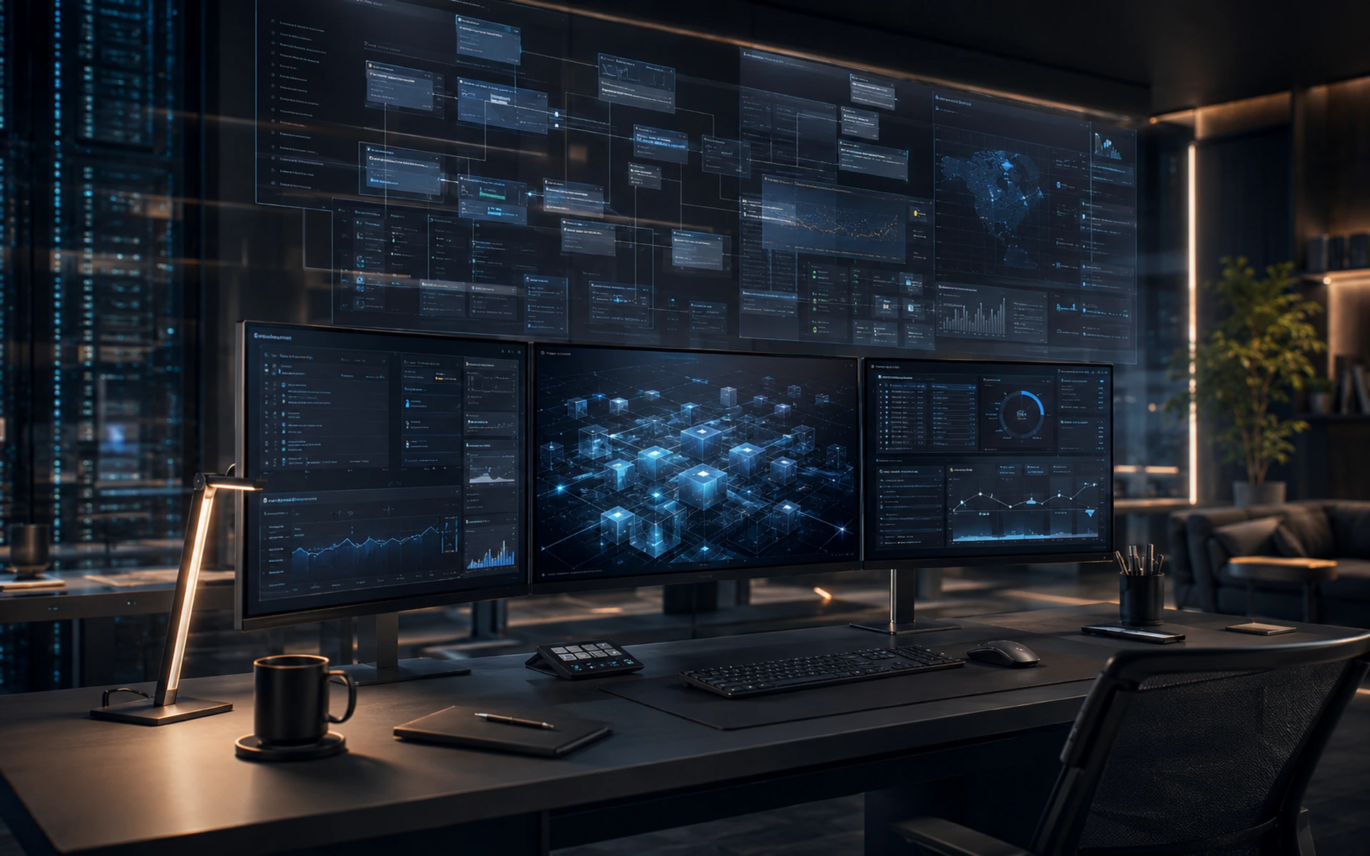 Excel- und interne Tools als technischer visueller Cluster