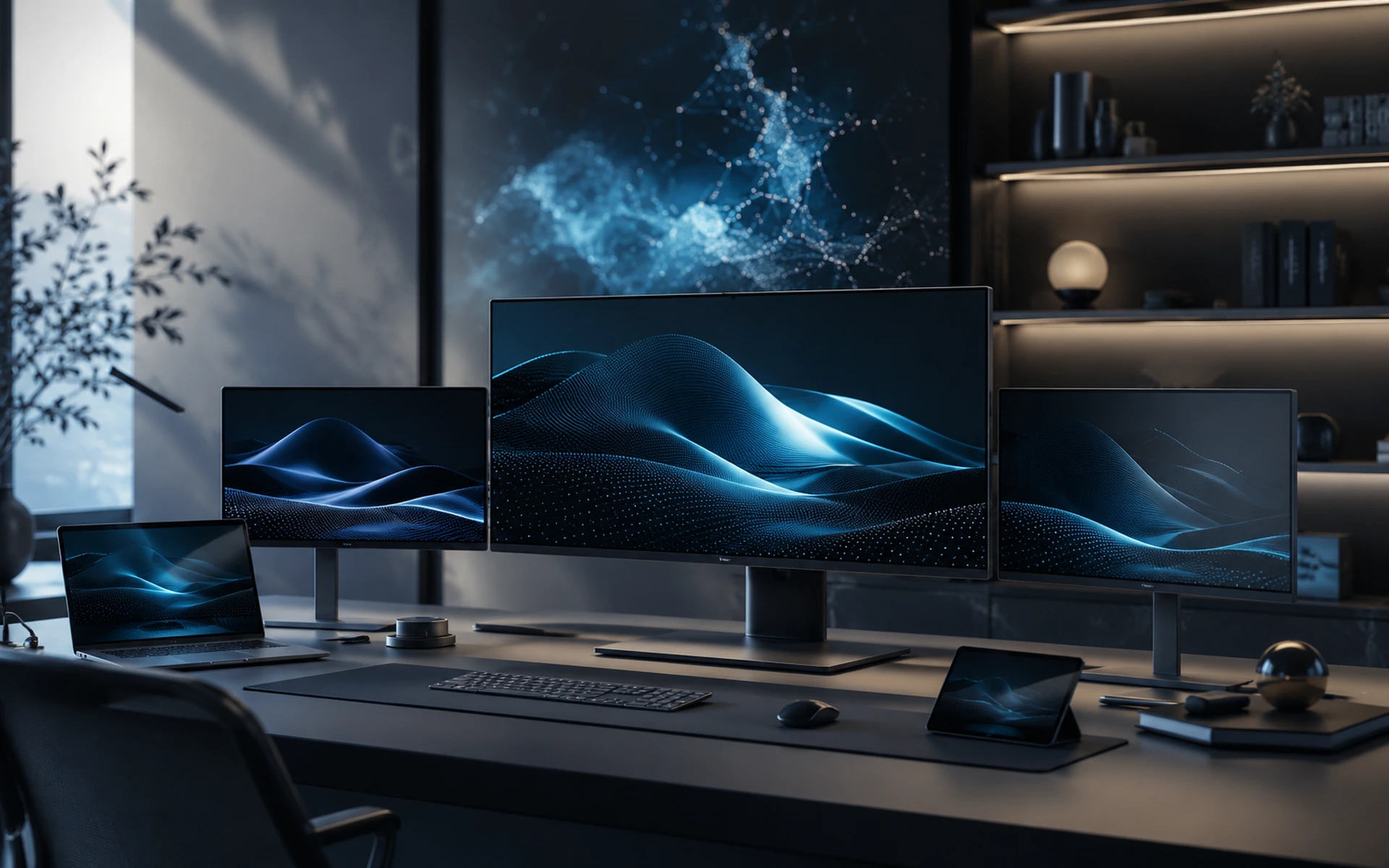 Ruhige Studio- und Arbeitsumgebung von CorVpoint